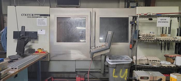Used DMG Model CTX-620 CNC Lathe – Siemens 820 Control