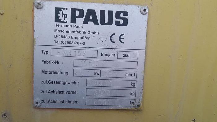 Usado 2005 PAUS PSM153