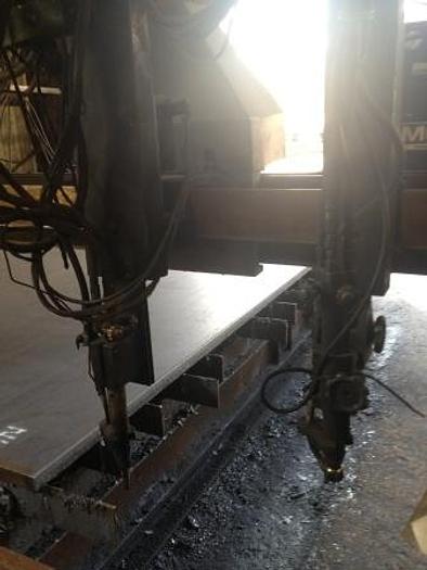 Used MG 12' x 24', 4 Oxy Torches, MG Systems 80 CNC
