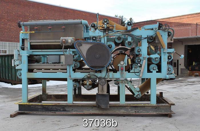 Used BDP Industries Model E Dewatering Belt Press. 1.5 meters wide #37036