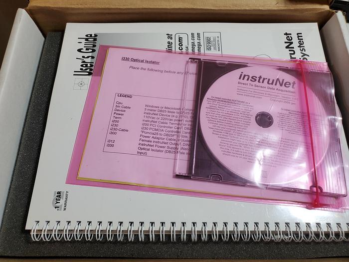 InstruNet Model 200 PCI Controller Card, 25-Pin Connection