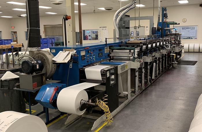 Used Rotopress 16"  9 Color