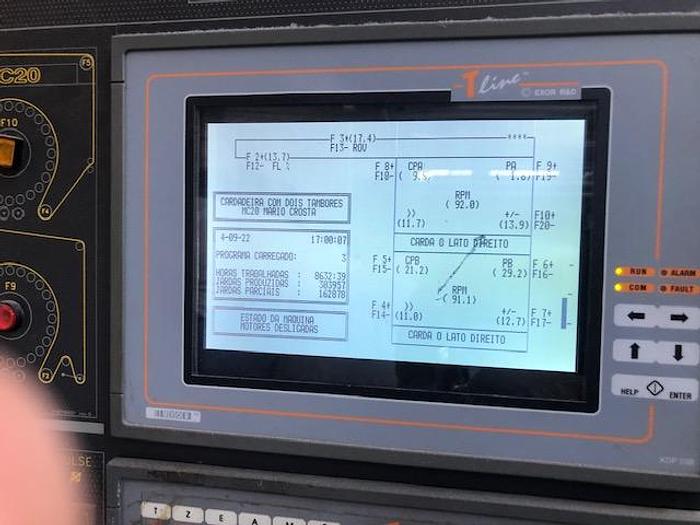 Used MARIO CROSTA Raising machine MC 20/24 A 2200 mm