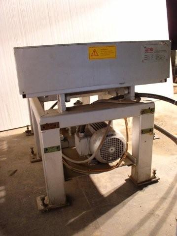 Used 2,200 lb. Altek Model 10.45.5 Hydraulic Scissor Lift; Mfg. 1995