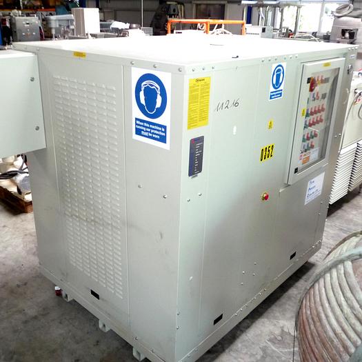 Used Water cooler CALVIN type KWW-415 with control cabinet, year of construction 2001.