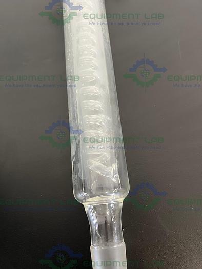 Used Ace Glass  250mm Spiraled Coil Condenser w/ 24/40 Joints #7 Ace-Thred Connection