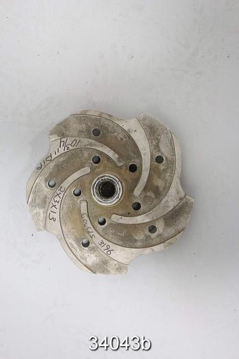 Used Goulds 3196 Pump 2x3x13 Impeller #34043