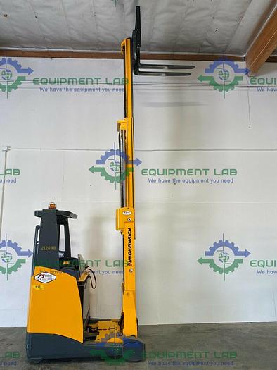 Used Jungheinrich  ETV 114 Electric Reach Truck Forklift 1150 Hours w/ Charger