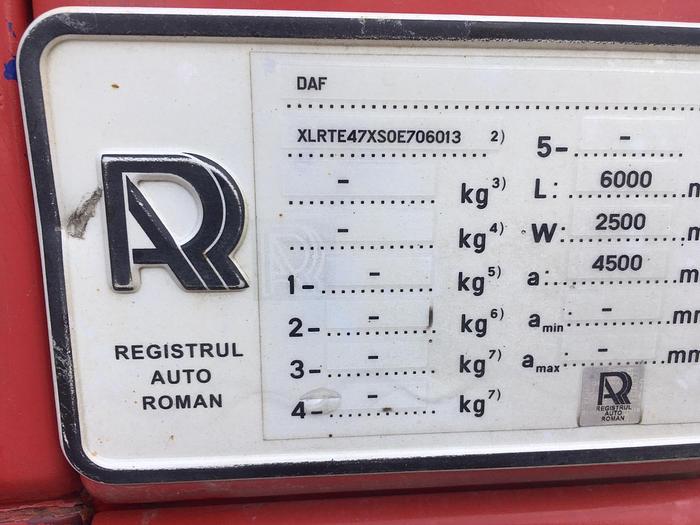 Used 2006 DAF 95 XF 430 EURO 4 MANUAL