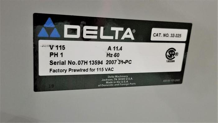 Used *SOLD* Boring Machine - Delta 32-325