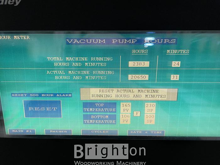 Used 2010 Shaw Almex Model TL5-4-9 used Thermo-Laminate Press #BBM2320