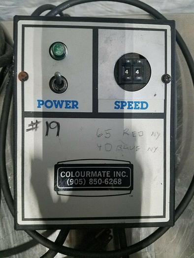 Used Minarik Colourmate DC Drive Speed Controller with Dayton Foot Pedal