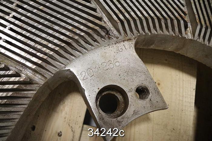 Used Pilao RTD-34 Pilao Refiner Plate Set #34242