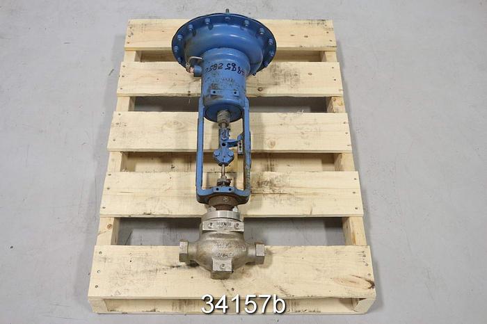 Used Neles Jamesbury G130FGE42CB2G 1" Steam Control Valve #34157