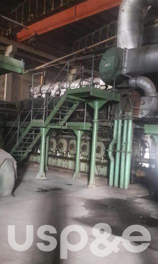 Used 62 MW 1995 Used MAN 9L/58 HFO Power Plant Generator Sets