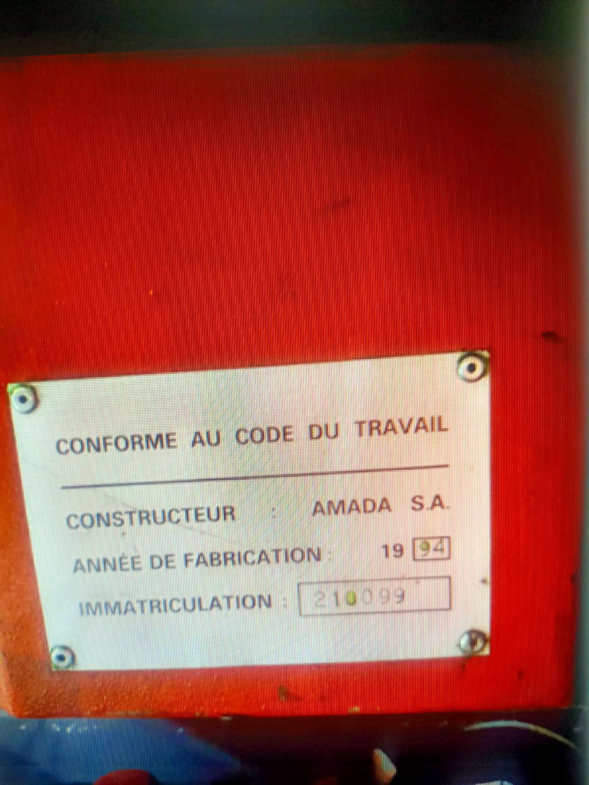 Used Amada Arcade 210 - 2010