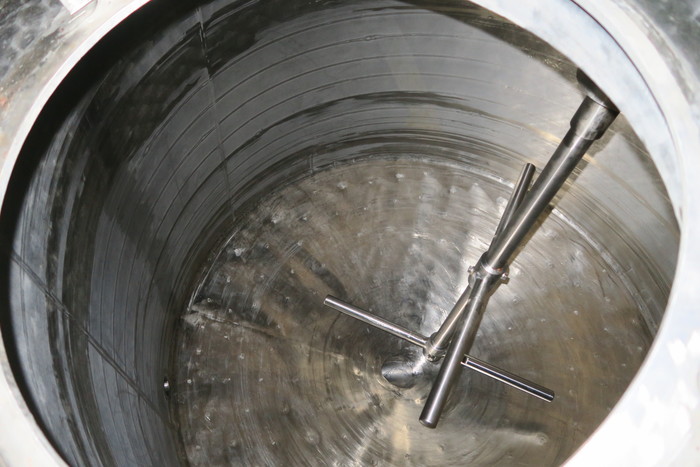 Used AHRENS & BODE 6500l STAINLESS STEEL TANK