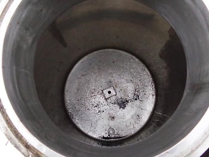Used Tank, 50 Gallon, 316 Stainless Steel, 23" x 27", FT/FB, Less drive, #S742872