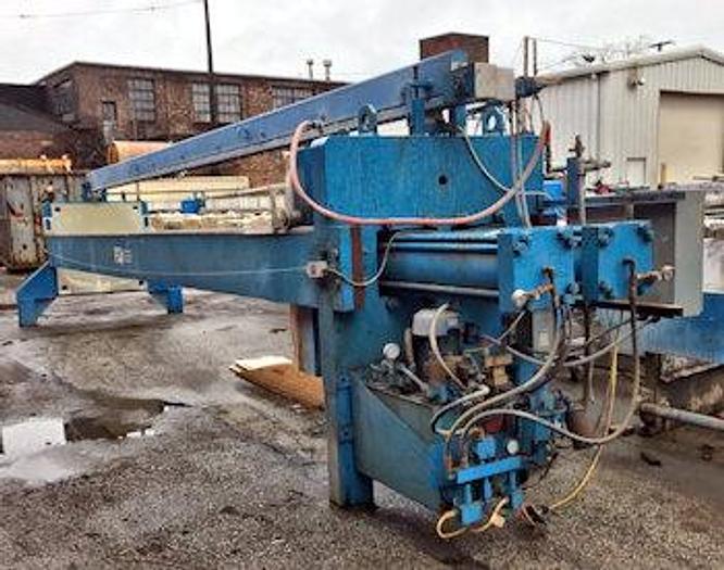 Used 115 CU. FT. FILTRATION AND SEPARATION DYNAMICS FILTER PRESS - 1200 MM