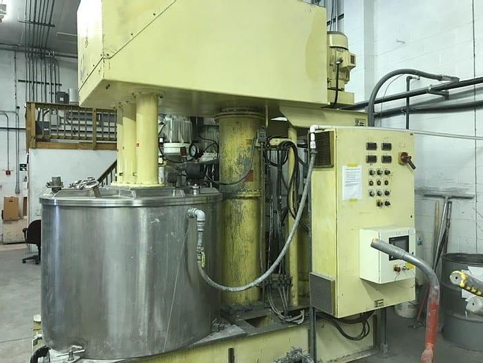 Used 300 GALLON ROSS TRIPLE SHAFT VERSAMIX  – S/S – VACUUM – JACKETED (#9035)