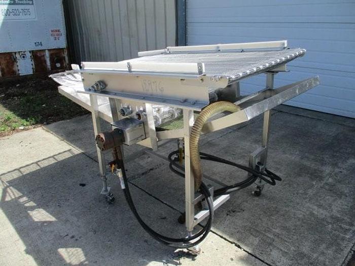 Used Conveyor; Wirebelt; 32"W x 6' 4"L