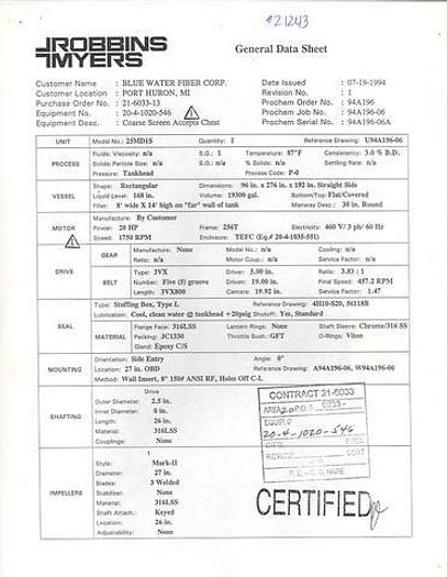 Used LIGHTNIN 60VSA #21243