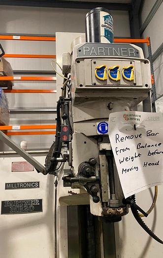 Used 2000 Milltronics Partner MB20-A CNC Milling Machine