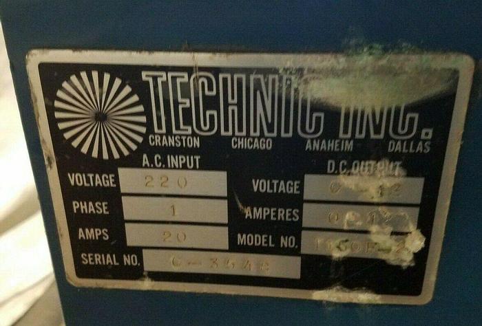 Used Technic DC Power Supply 12 Volts 12 Amps