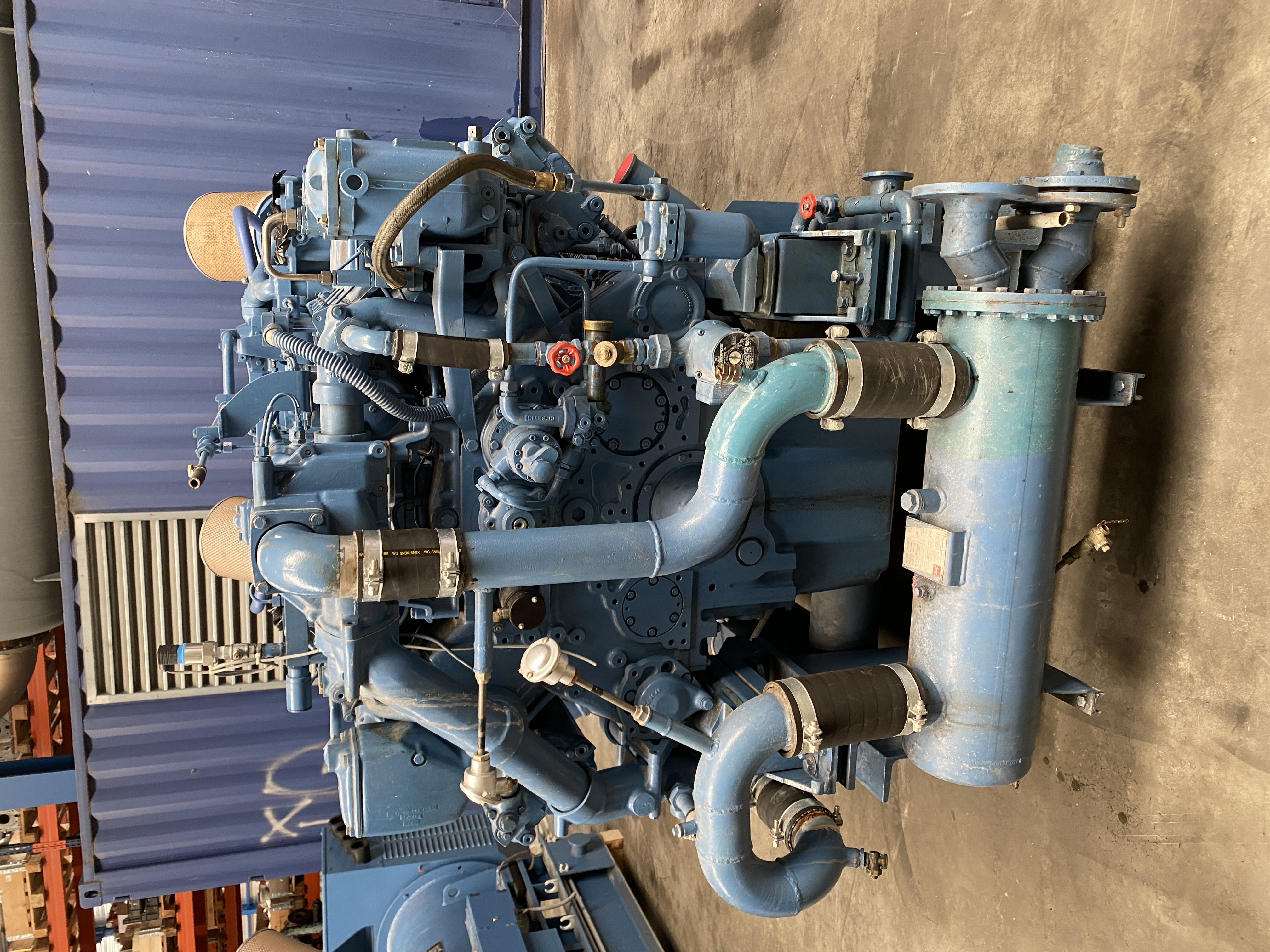 Used MTU 8V-396TC33/34 / A.VAN KAICK 950 KVA  GEN.SET