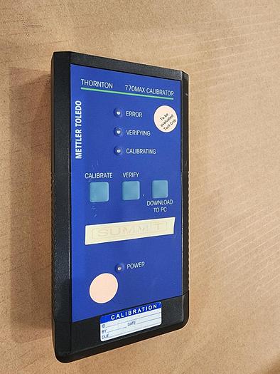 Used Mettler Toledo 770MAX Calibrator
