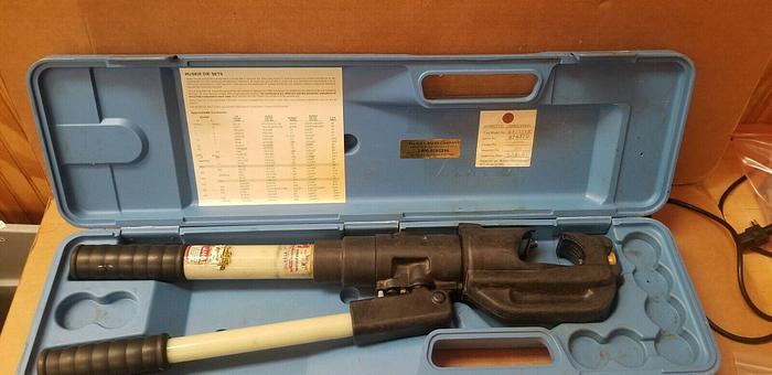 Used HUSKIE EP-510B  Hydraulic Crimping Tool Unit #2