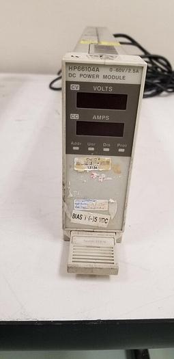 Used HP/Agilent 66104A DC Power Module 0-60V/2.5A Unit #6