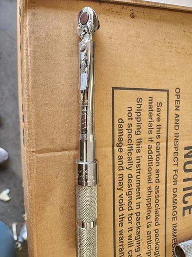 Used PROTO 6064A 3/8" 40-200in lbs Torque Wrench Unit #3
