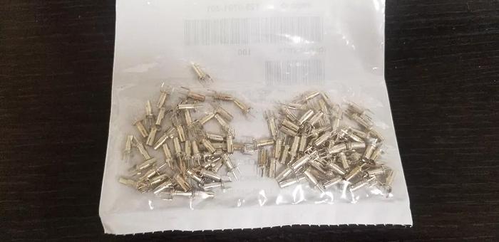 Johnson 129-0701-201 Coaxial Test Jack Straight PC Mount Lot of 100 NEW!