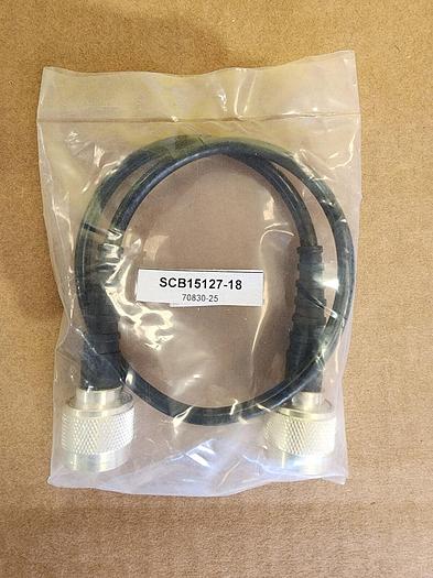 Fairview Microwave SCB15127-18 N Male-N Male 18 inch Flex Test Cable NEW!