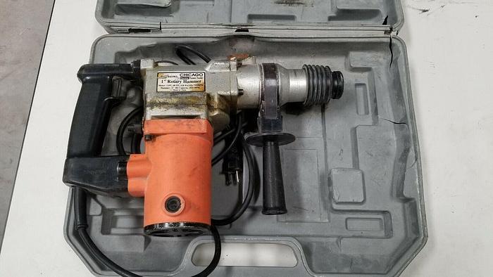 Used CHICAGO 1 Inch Rotary Hammer Drill Model 41983 Unit #5