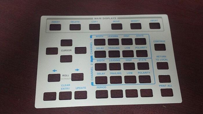 HP 08118-40204 Front Panel NEW!