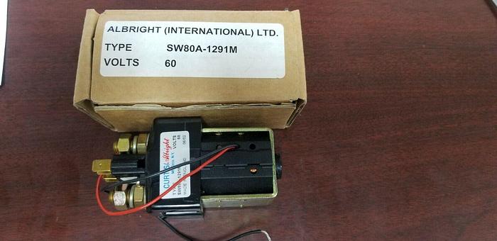 Albright SW80A-1291M 60V Contactor NEW!!