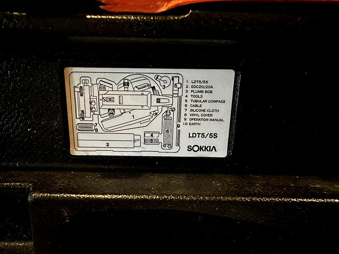 Used Sokkia LDT5/5S Electronic Laser Theodolite *Guaranteed*