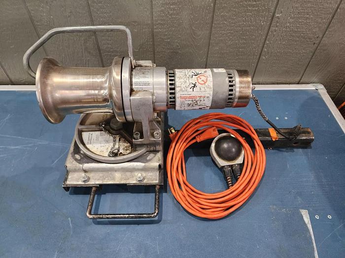 Used AB CHANCE 308-1170 Capstan 1000 Pound Hoist Unit #8 COMPLETE!