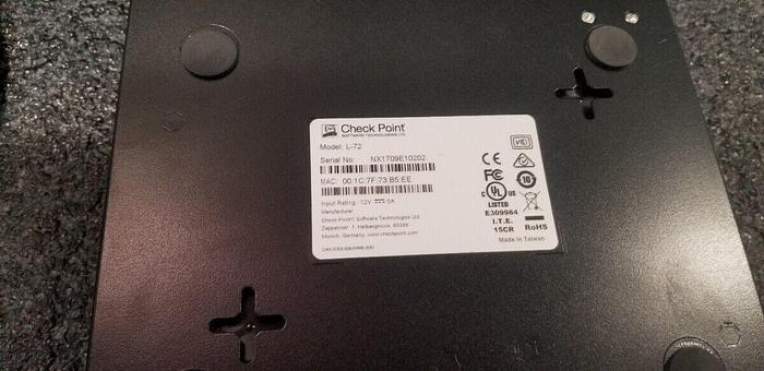 Used Check Point L-72 Firewall and Security Appliance Unit #4