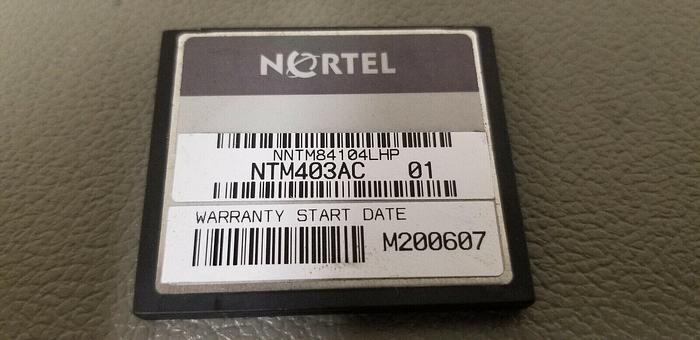 Used Nortel NTM403AC Compact Flash Card