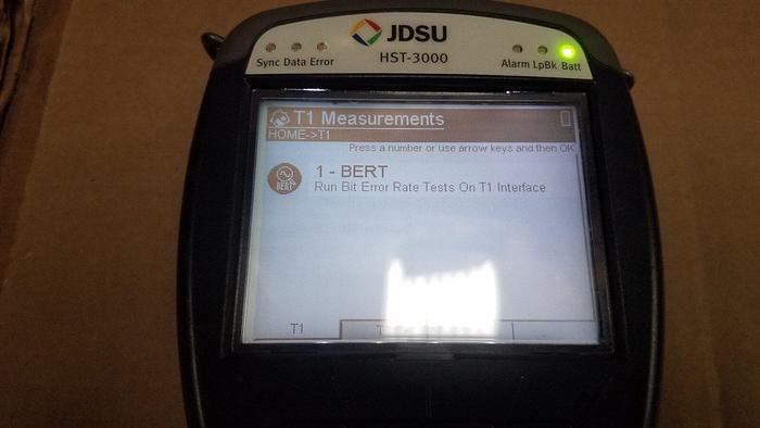 Used JDSU/Acterna/VIAVI HST-3000 with SIM T1/T3 Module Unit #26