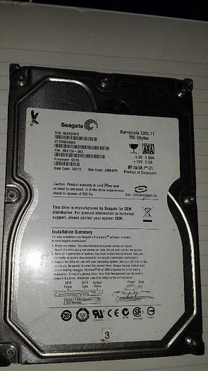 Used Seagate ST3750330AS 750GB Drive