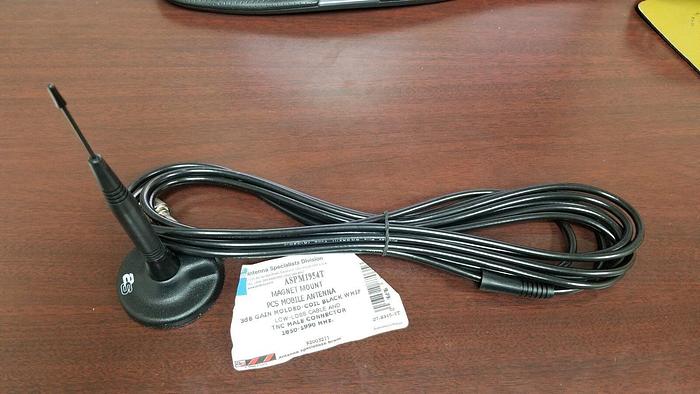 Used Antenna Specialists ASPM1954T PCS Mobile Antenna 1850-1990MHz