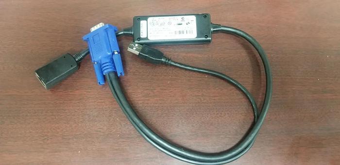 Used DELL OUF366 System Interface POD KVM