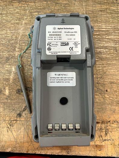 Used Agilent HP WireScope 350 PARTS READ DESCRIPTION