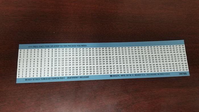 Tektronix 334-8632-00 Label NEW!