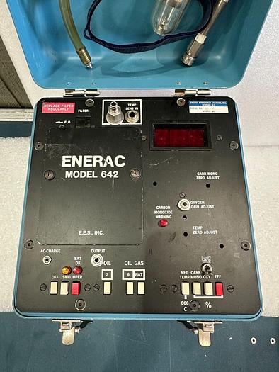 Used Enerac 642 Portable Combustion Efficiency Emissions Gas Analyzer
