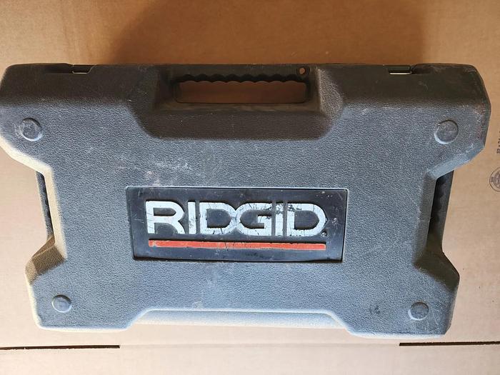 Used RIDGID RP210 PPC Pressframe Tool Kit Unit #3